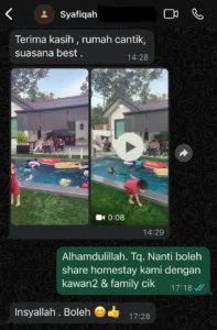 homestay area melaka