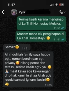 melaka homestay swimming pool