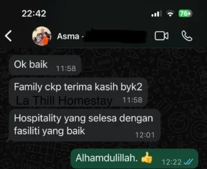 rumah ada swimming pool dan taman